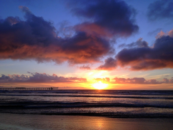 One more spectacular west coast sunset