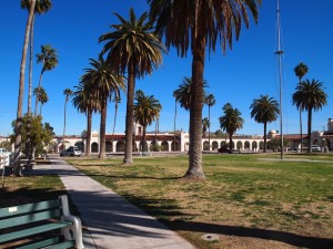 Spanish Colonial Revival style Ajo Plaza
