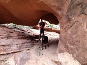 dog friendly hiking in moab