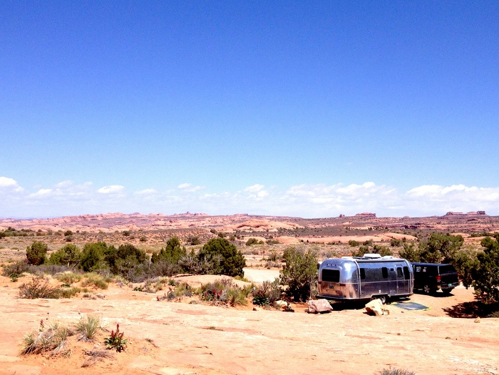 sand flats campground moab UT