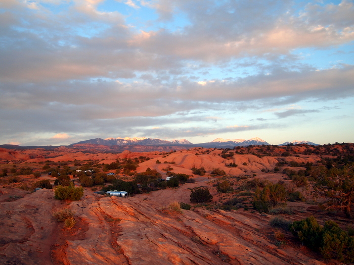 sand flats campground moab UT