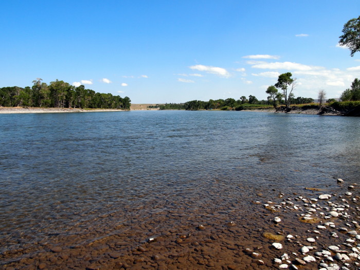 At the Yellowstone River