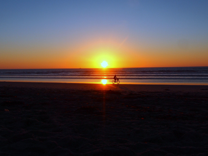 Sunset on the Pacific