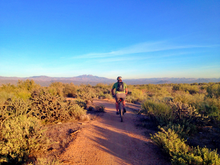 Tim adding some miles to our weekly total