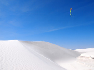 white sands