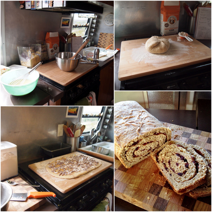 Whole Grain Cinnamon Swirl Bread