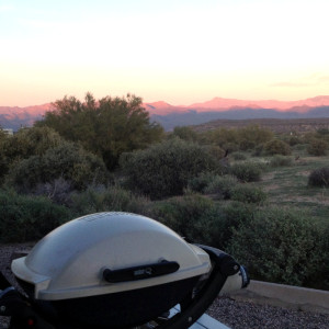 The Weber Q in Arizona