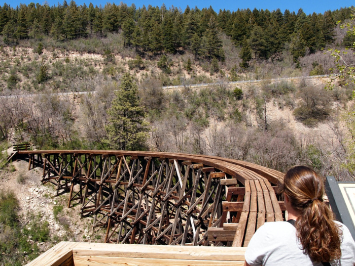 Viewing the Mexican Canyon Trestle