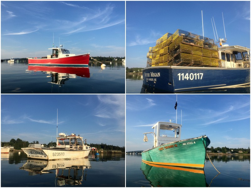 Bass Harbor, ME Fishing Boats