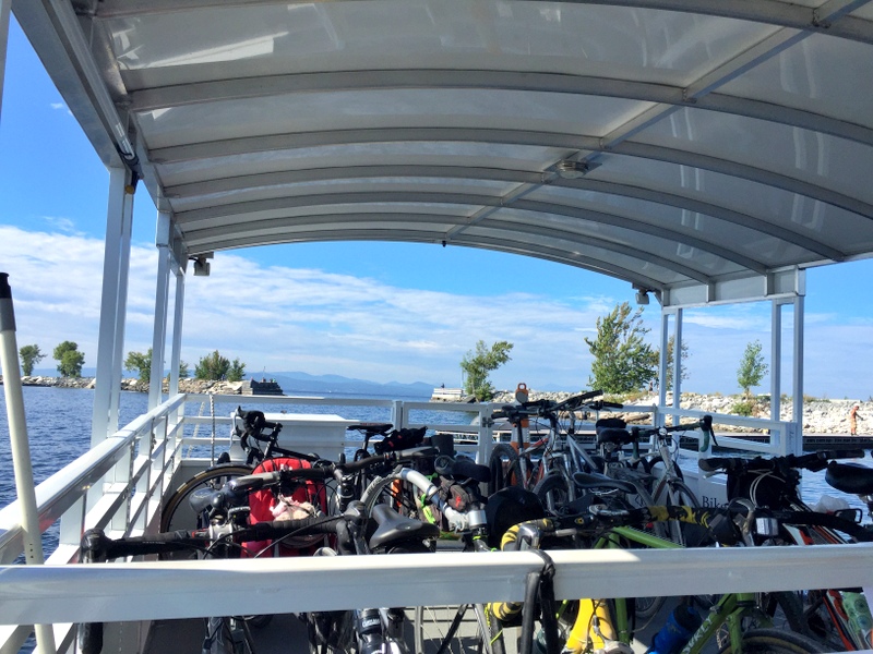 Bike Ferry on Lake Champlain