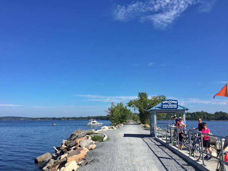 Bike Ferry on Lake Champlain