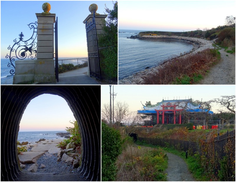 Cliff Walk in Newport, RI