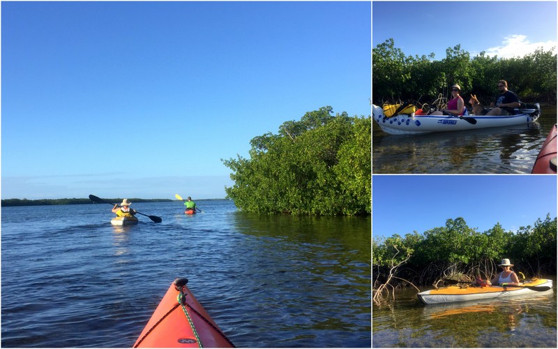 Kayaking off Big Pine Key