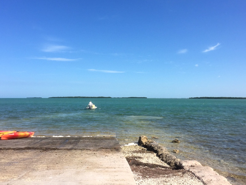 Boat ramp on Cudjoe Key