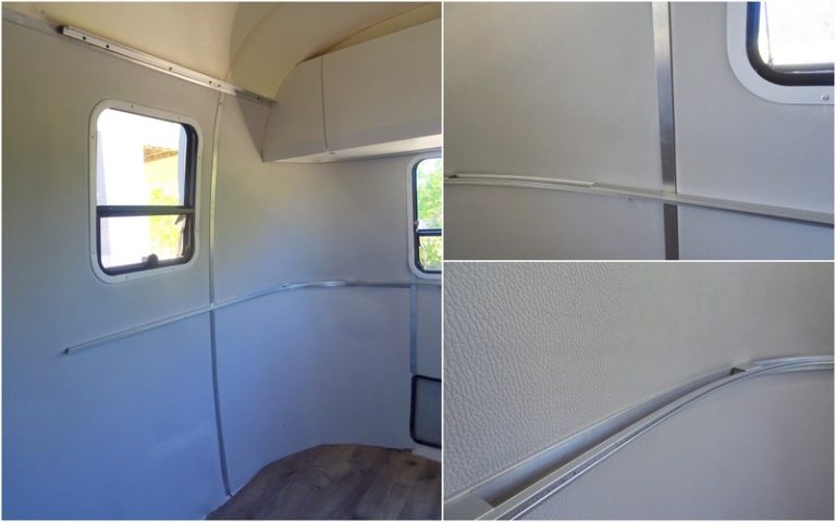 Replacing Airstream mouse fur walls