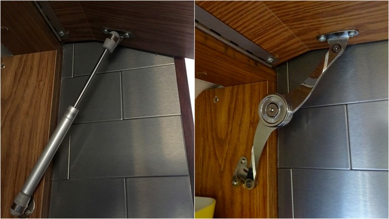 Airstream Cabinet Struts