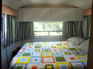 Airstream bedroom