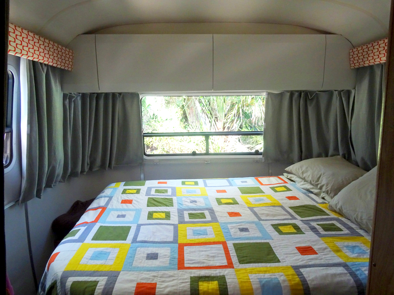 Airstream bedroom