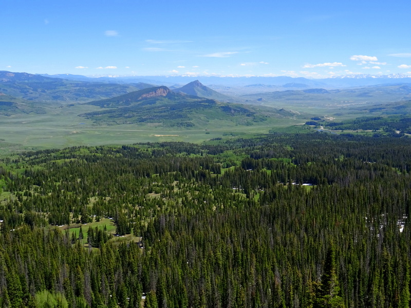 Rabbit Ears Peak Trail, Colorado