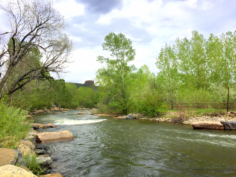 Clear Creek in Golden, CO