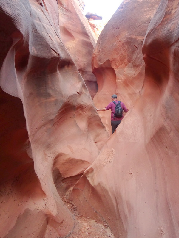 Red Breaks Slot Canyon, Utah