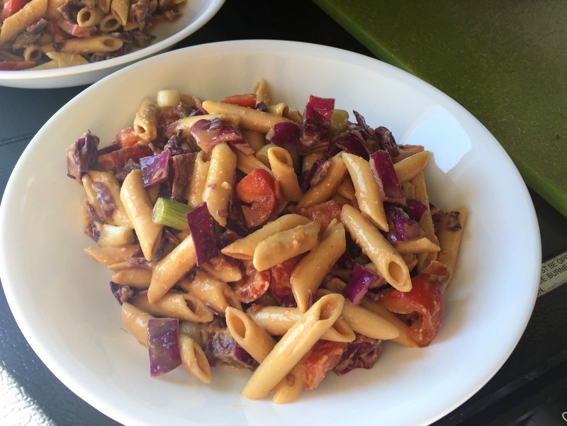 Crunchy Peanut Noodle Salad