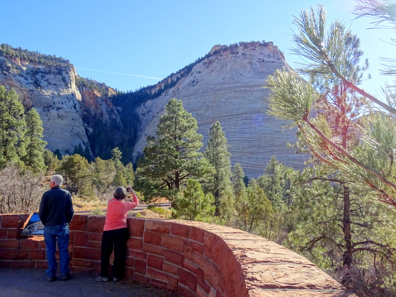 Zion National Park - Checkerboard Mesa