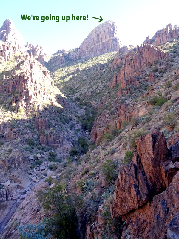 Siphon Draw Trail, AZ