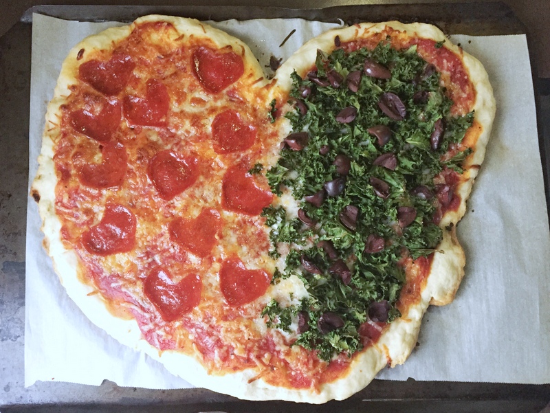 Heart Pizza