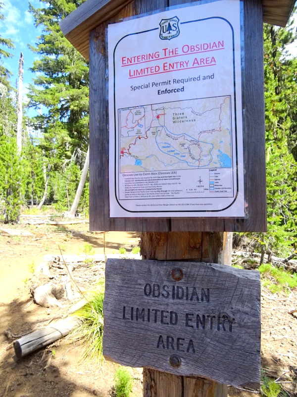 Obsidian Trail, Oregon