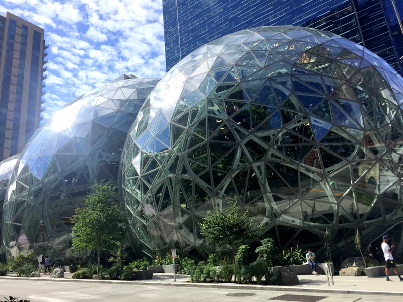 Amazon Domes in Seattle