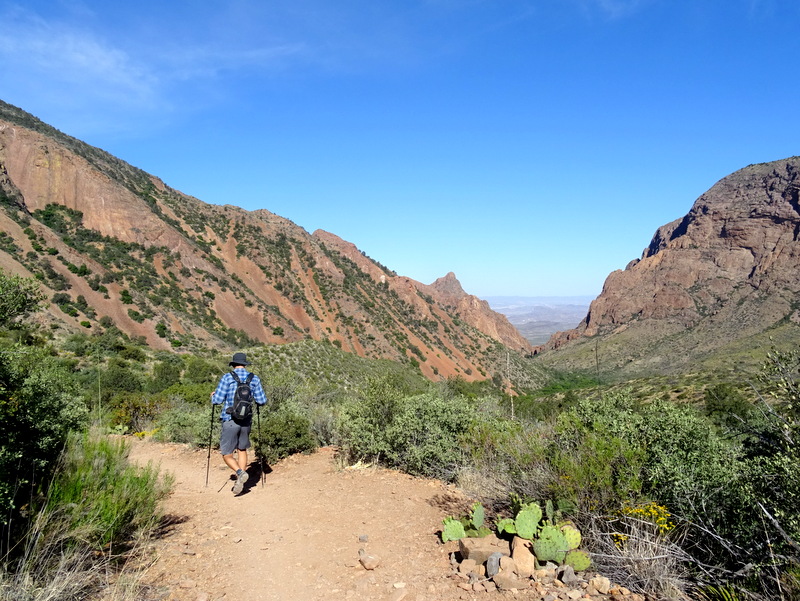Hiking in the Chisos Mountains