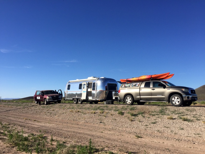 Airstream trailer tire blow out