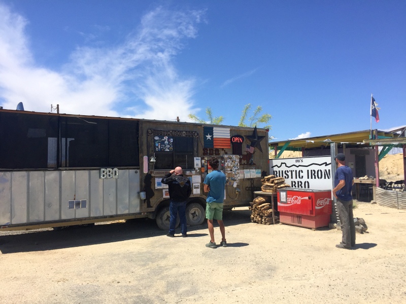 DB's Rustic Iron BBQ in Terlingua, TX